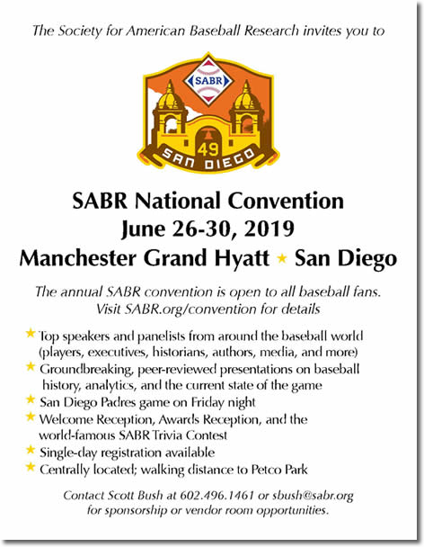 SABR convention in San Diego