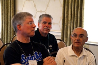 John Gregory, Stew Thornley, and Bob Tholkes
